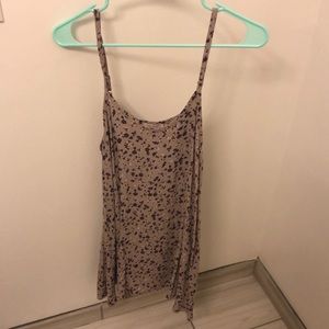 Purple floral dress from Italy!